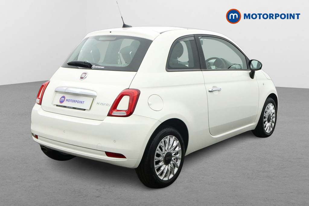 Fiat 500 Lounge Manual Petrol Hatchback - Stock Number (1601563) - Drivers side rear corner