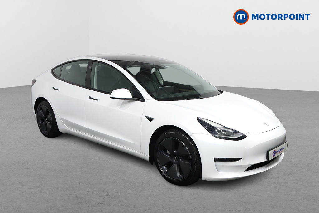 Tesla Model 3 Long Range Automatic Electric Saloon - Stock Number (1600379) - Drivers side front corner