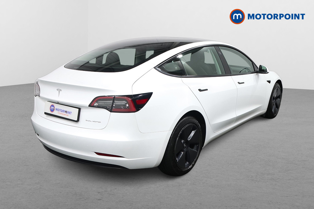 Tesla Model 3 Long Range Automatic Electric Saloon - Stock Number (1600379) - Drivers side rear corner