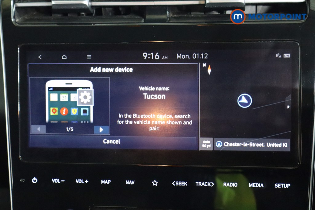 Hyundai Tucson Se Connect Manual Petrol SUV - Stock Number (1556309) - 7th supplementary image