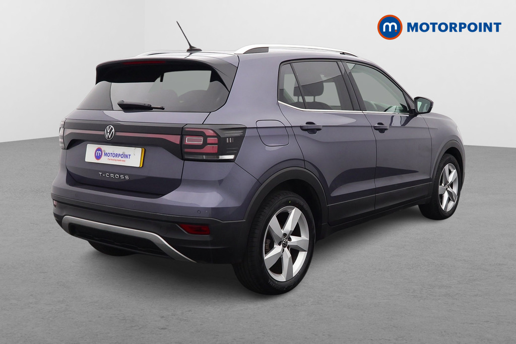 Volkswagen T-Cross SEL Manual Petrol SUV - Stock Number (1594939) - Drivers side rear corner