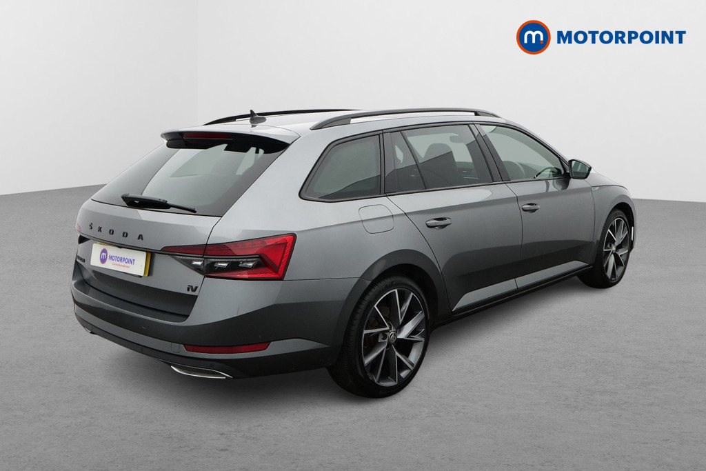 Skoda Superb Sport Line Plus Automatic Petrol Plug-In Hybrid Estate - Stock Number (1595185) - Drivers side rear corner