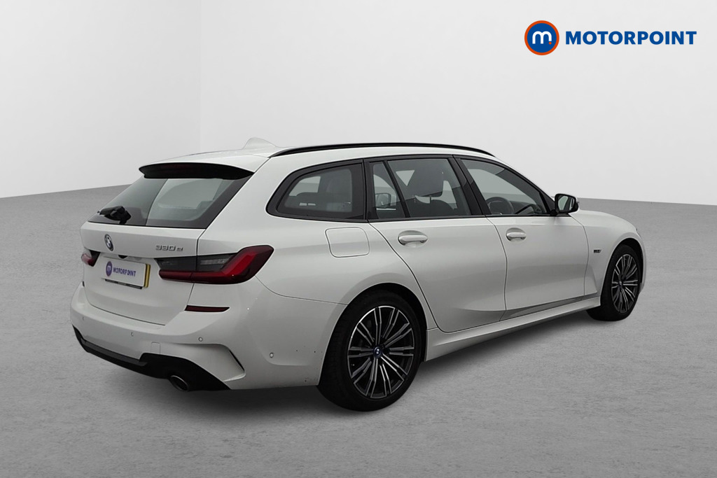 BMW 3 Series M Sport Automatic Petrol Plug-In Hybrid Estate - Stock Number (1595843) - Drivers side rear corner