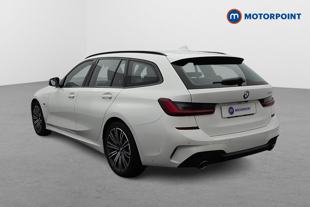 BMW 3 Series M Sport Automatic Petrol Plug-In Hybrid Estate - Stock Number (1595843) - Passenger side rear corner