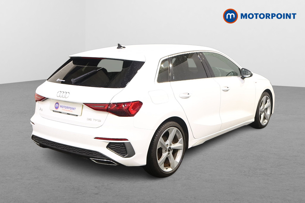 Audi A3 S Line Manual Petrol Hatchback - Stock Number (1596268) - Drivers side rear corner