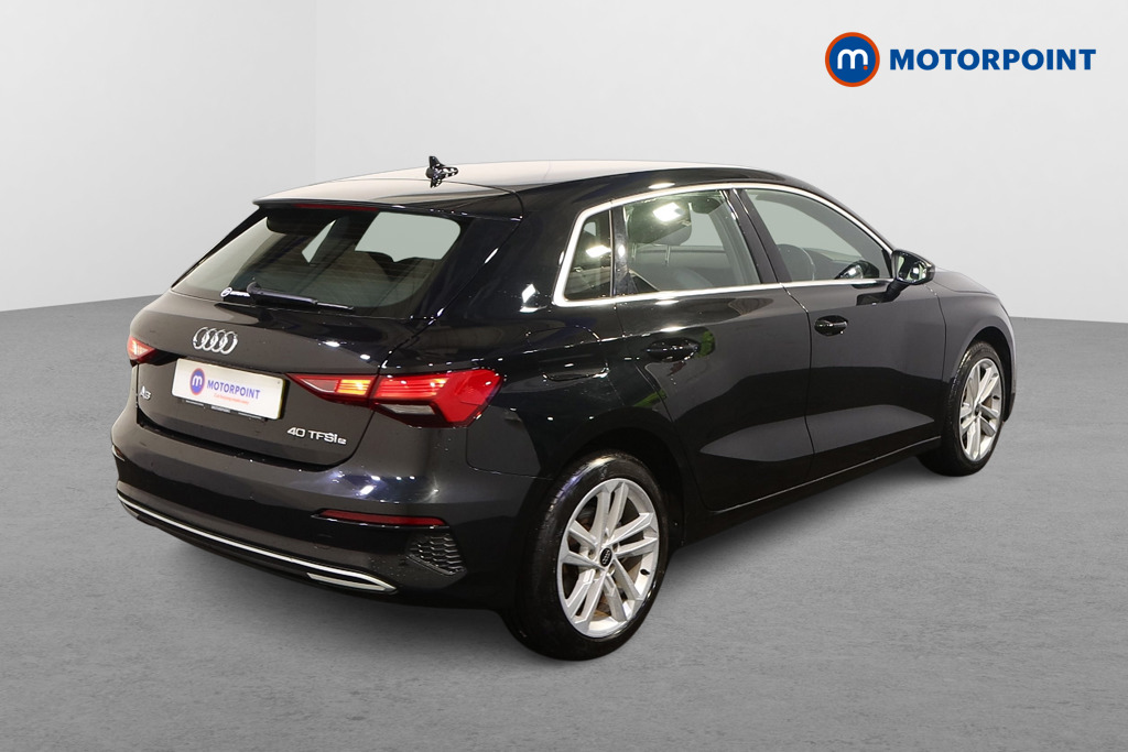 Audi A3 Sport Automatic Petrol Plug-In Hybrid Hatchback - Stock Number (1596633) - Drivers side rear corner