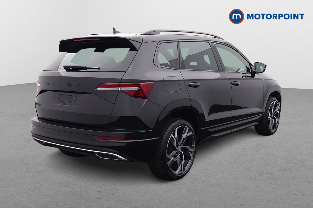 Skoda Karoq Sportline Edition Manual Petrol SUV - Stock Number (1596893) - Drivers side rear corner