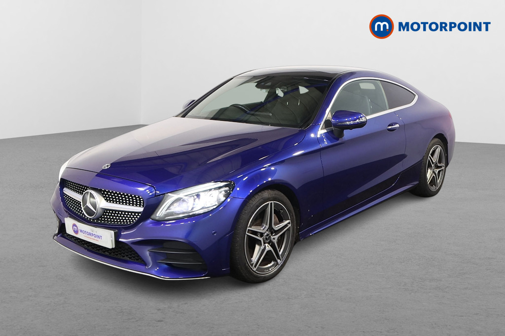 Mercedes-Benz C Class Amg Line Automatic Diesel Coupe - Stock Number (1598542) - Passenger side front corner