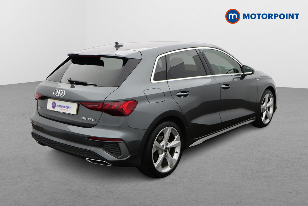 Audi A3 S Line Automatic Petrol Hatchback - Stock Number (1598949) - Drivers side rear corner