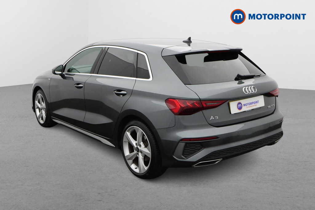 Audi A3 S Line Automatic Petrol Hatchback - Stock Number (1598949) - Passenger side rear corner
