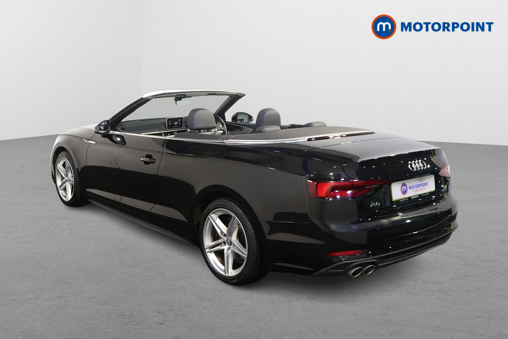Audi A5 S Line Automatic Diesel Convertible - Stock Number (1599726) - Passenger side rear corner