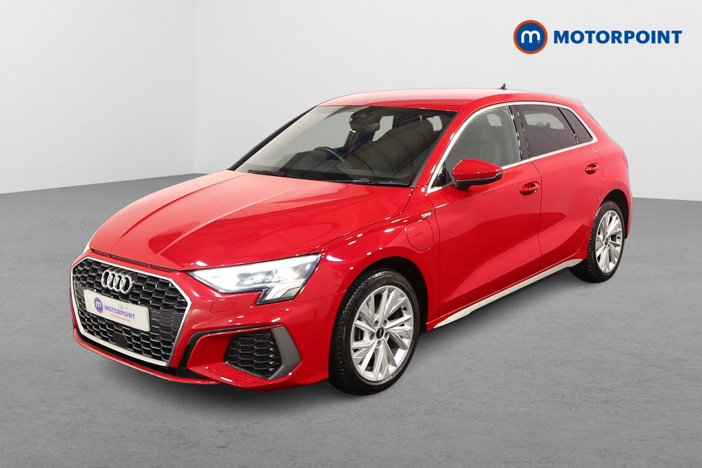 Audi A3 S Line Automatic Petrol Plug-In Hybrid Hatchback - Stock Number (1600697) - Passenger side front corner