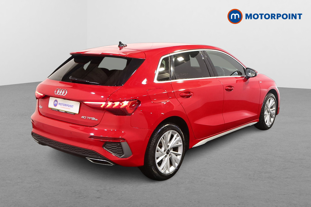 Audi A3 S Line Automatic Petrol Plug-In Hybrid Hatchback - Stock Number (1600697) - Drivers side rear corner
