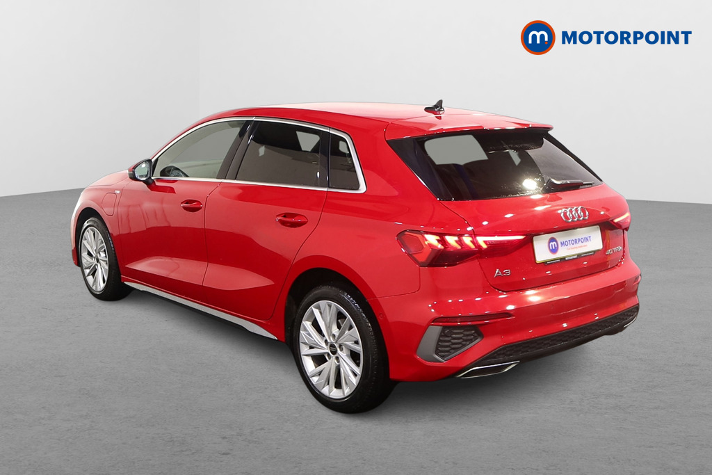 Audi A3 S Line Automatic Petrol Plug-In Hybrid Hatchback - Stock Number (1600697) - Passenger side rear corner