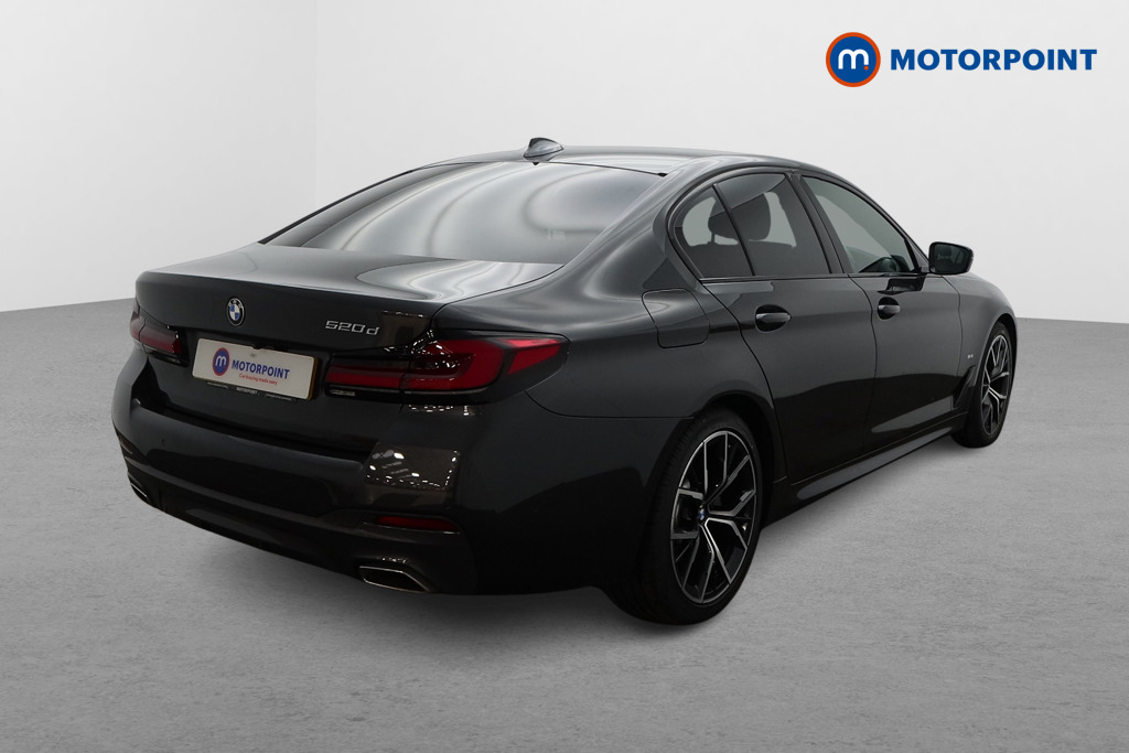 BMW 5 Series M Sport Automatic Diesel Saloon - Stock Number (1600994) - Drivers side rear corner