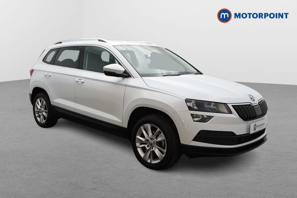 Skoda Karoq SE Manual Petrol SUV - Stock Number (1591094) - Drivers side front corner