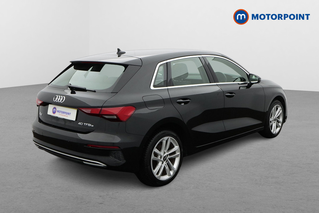 Audi A3 Sport Automatic Petrol Plug-In Hybrid Hatchback - Stock Number (1594075) - Drivers side rear corner