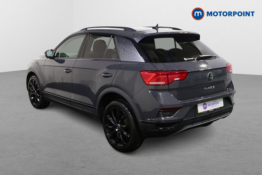 Volkswagen T-Roc Black Edition Manual Petrol SUV - Stock Number (1597664) - Passenger side rear corner