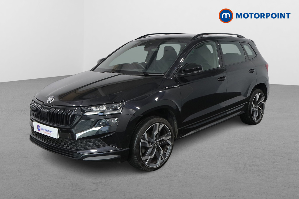 Skoda Karoq Sportline Edition Manual Petrol SUV - Stock Number (1598630) - Passenger side front corner