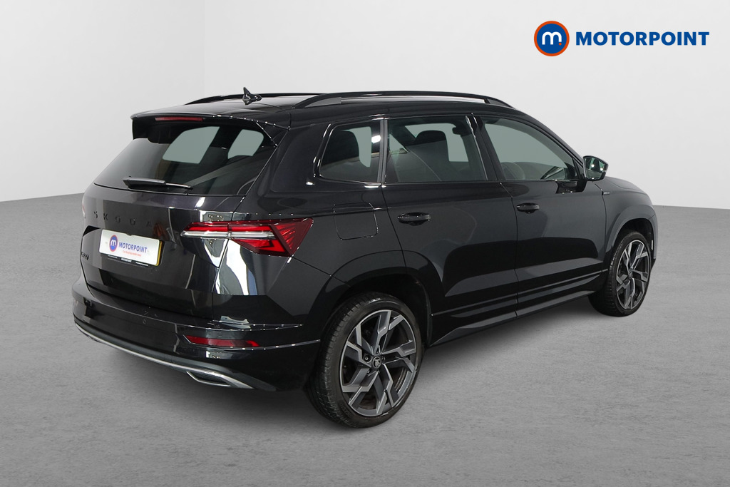 Skoda Karoq Sportline Edition Manual Petrol SUV - Stock Number (1598630) - Drivers side rear corner