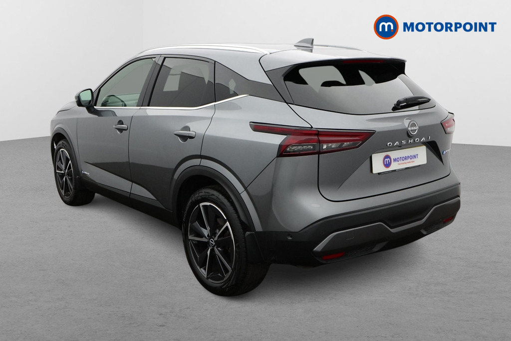 Nissan Qashqai Tekna Automatic Petrol-Electric Hybrid SUV - Stock Number (1599223) - Passenger side rear corner