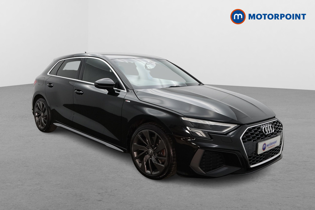 Audi A3 S Line Manual Petrol Hatchback - Stock Number (1599240) - Drivers side front corner