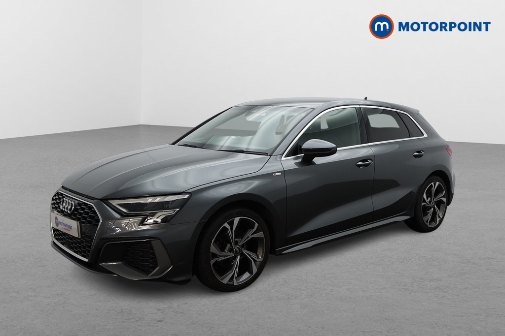 Audi A3 S Line Manual Petrol Hatchback - Stock Number (1599293) - Passenger side front corner