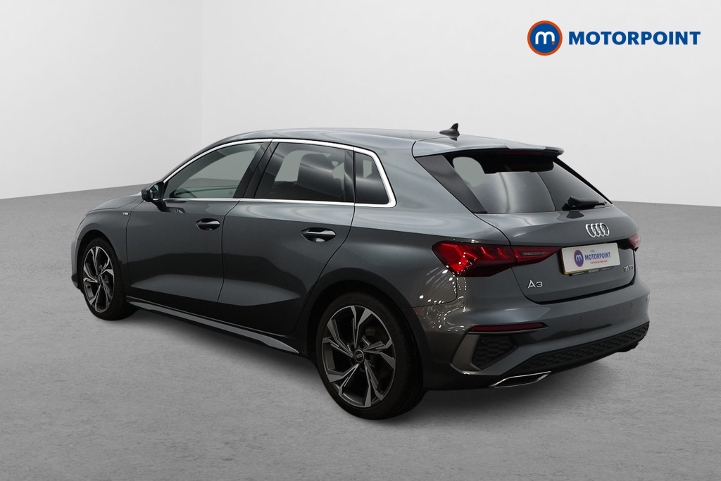 Audi A3 S Line Manual Petrol Hatchback - Stock Number (1599293) - Passenger side rear corner