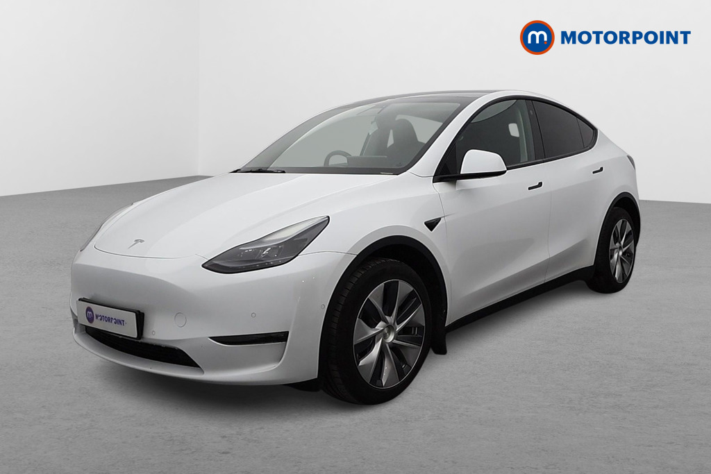 Tesla Model Y Long Range Automatic Electric SUV - Stock Number (1599651) - Passenger side front corner