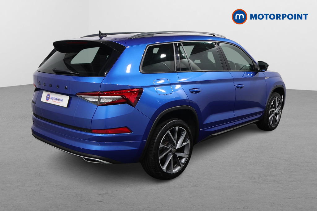 Skoda Kodiaq Sport Line Automatic Petrol SUV - Stock Number (1600374) - Drivers side rear corner