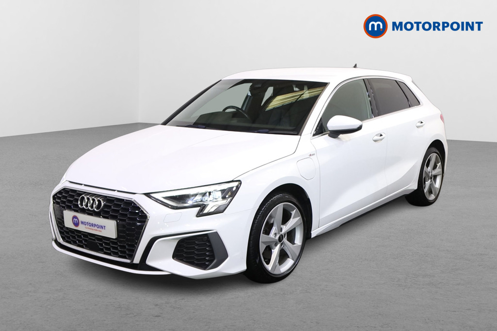 Audi A3 S Line Automatic Petrol Plug-In Hybrid Hatchback - Stock Number (1601816) - Passenger side front corner