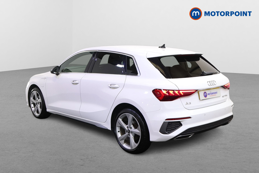Audi A3 S Line Automatic Petrol Plug-In Hybrid Hatchback - Stock Number (1601816) - Passenger side rear corner