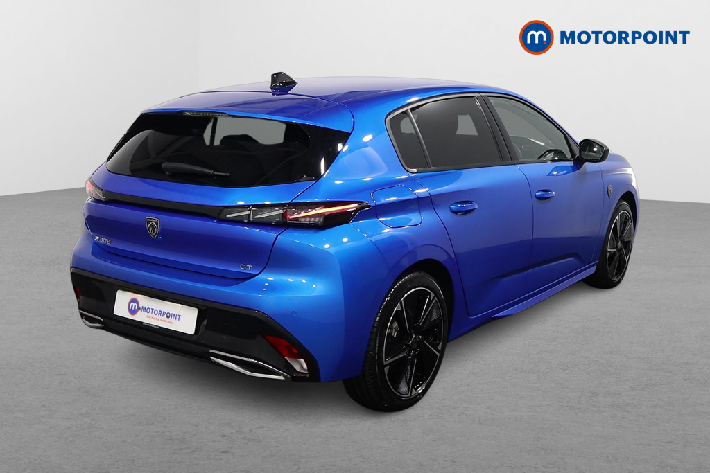 Peugeot 308 GT Automatic Electric Hatchback - Stock Number (1601895) - Drivers side rear corner