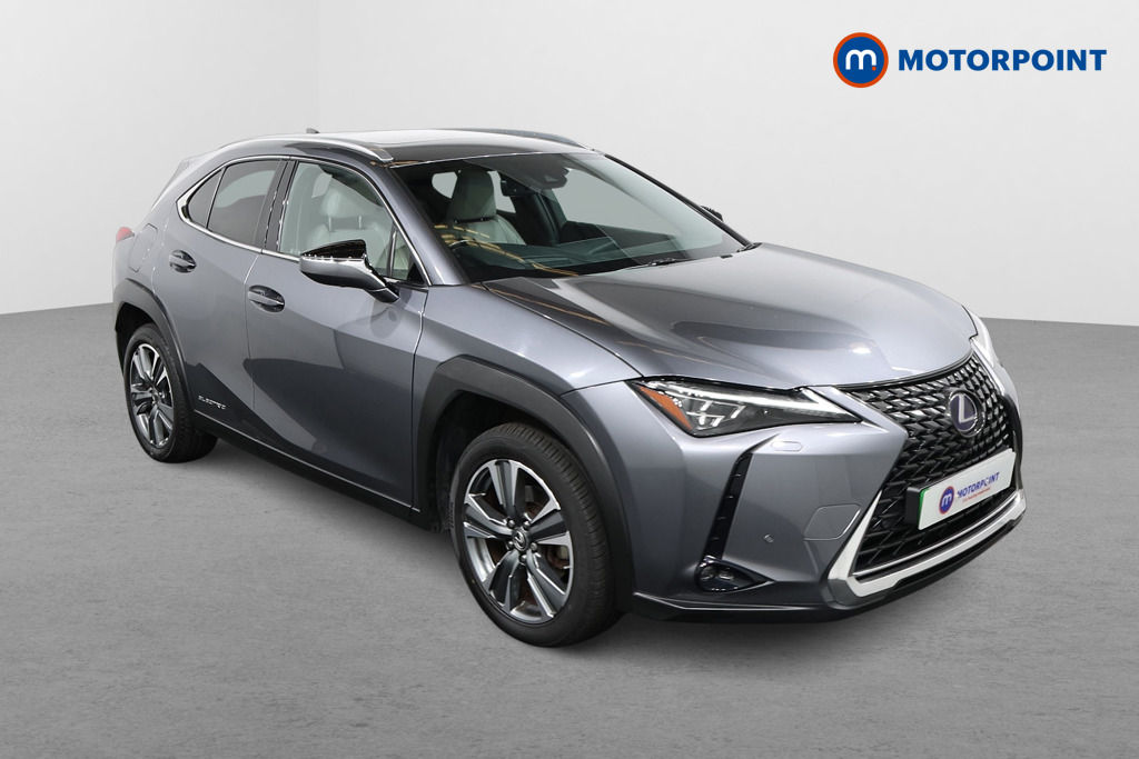 Lexus UX 300E 150Kw 54.3 Kwh 5Dr E-Cvt Takumi Pack Automatic Electric SUV - Stock Number (1543840) - Drivers side front corner