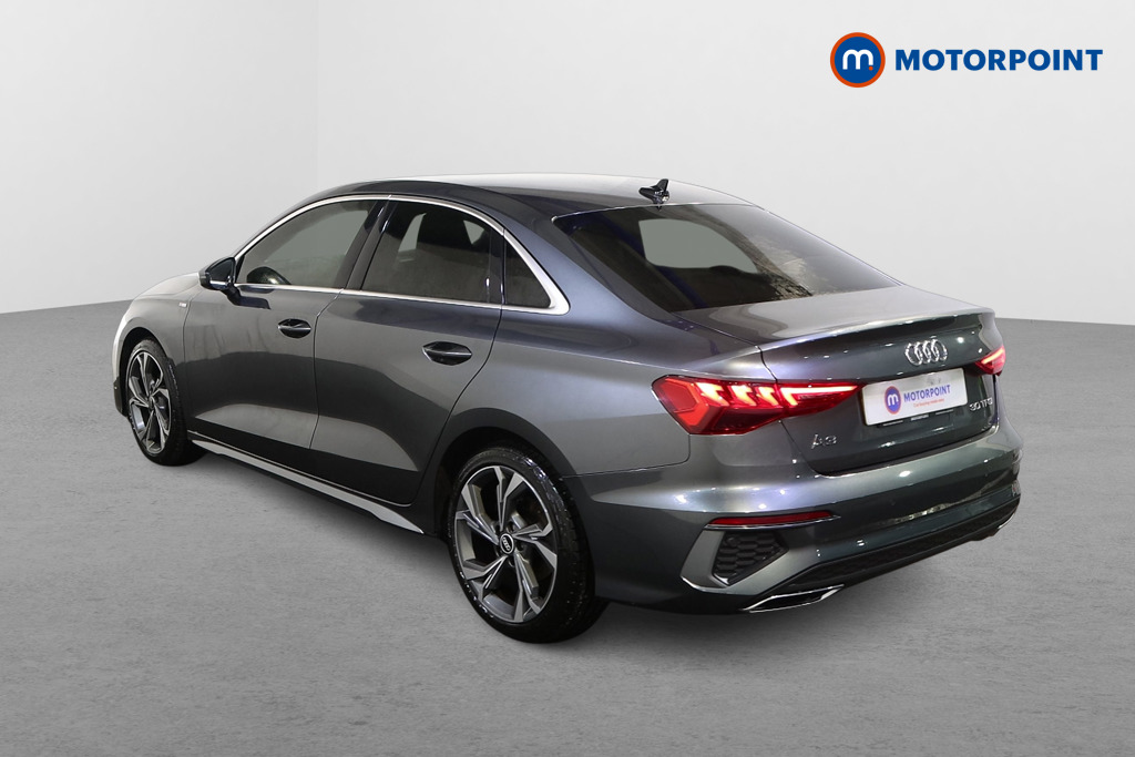 Audi A3 S Line Automatic Petrol Saloon - Stock Number (1596155) - Passenger side rear corner