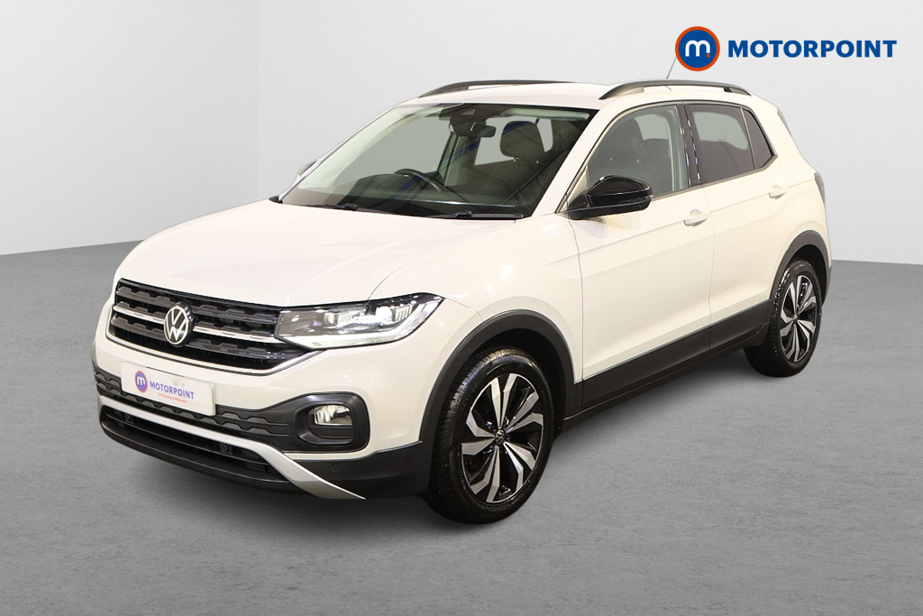 Volkswagen T-Cross Black Edition Manual Petrol SUV - Stock Number (1597663) - Passenger side front corner