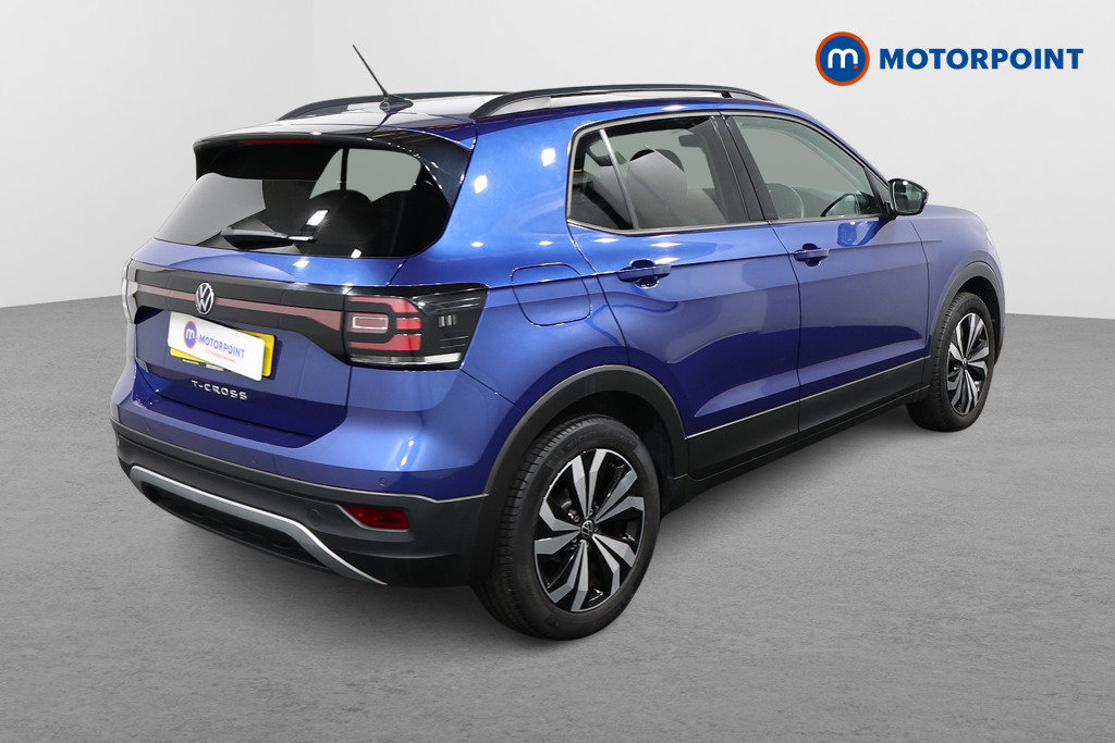 Volkswagen T-Cross SE Manual Petrol SUV - Stock Number (1600603) - Drivers side rear corner