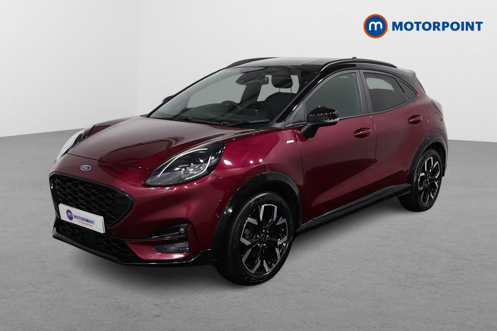 Ford Puma Vivid Ruby Edition Manual Petrol SUV - Stock Number (1601013) - Passenger side front corner