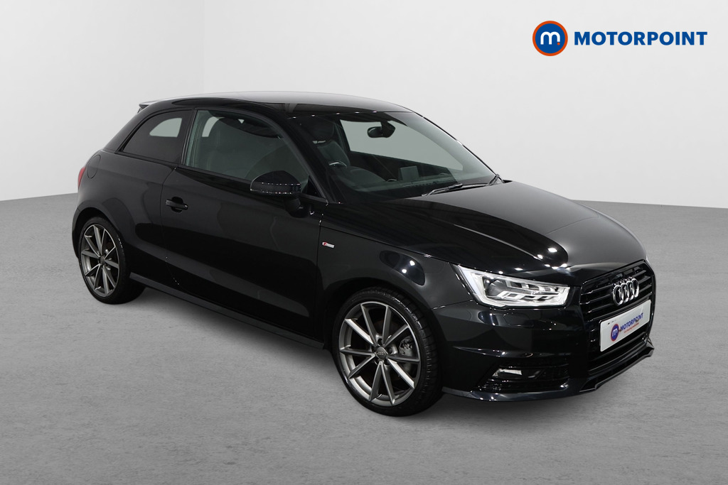 Audi A1 Black Edition Nav Automatic Petrol Hatchback - Stock Number (1601406) - Drivers side front corner