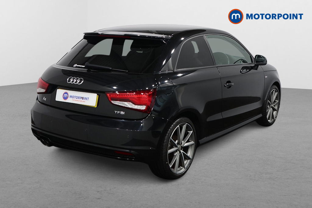 Audi A1 Black Edition Nav Automatic Petrol Hatchback - Stock Number (1601406) - Drivers side rear corner