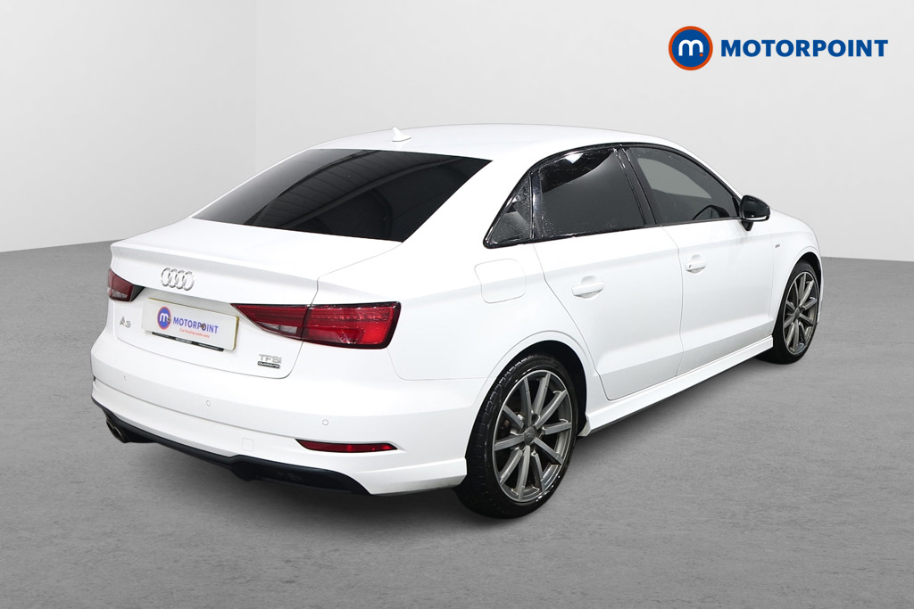 Audi A3 Black Edition Automatic Petrol Saloon - Stock Number (1584073) - Drivers side rear corner