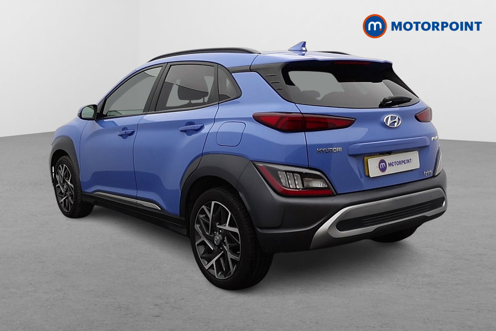 Hyundai Kona Premium Automatic Petrol-Electric Hybrid SUV - Stock Number (1594882) - Passenger side rear corner