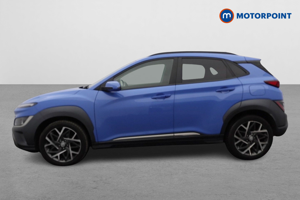 Hyundai Kona Premium Automatic Petrol-Electric Hybrid SUV - Stock Number (1594882) - Passenger side