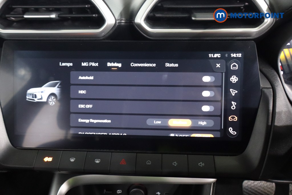 Mg Motor Uk ZS Trophy Automatic Petrol-Electric Hybrid SUV - Stock Number (1596134) - 8th supplementary image