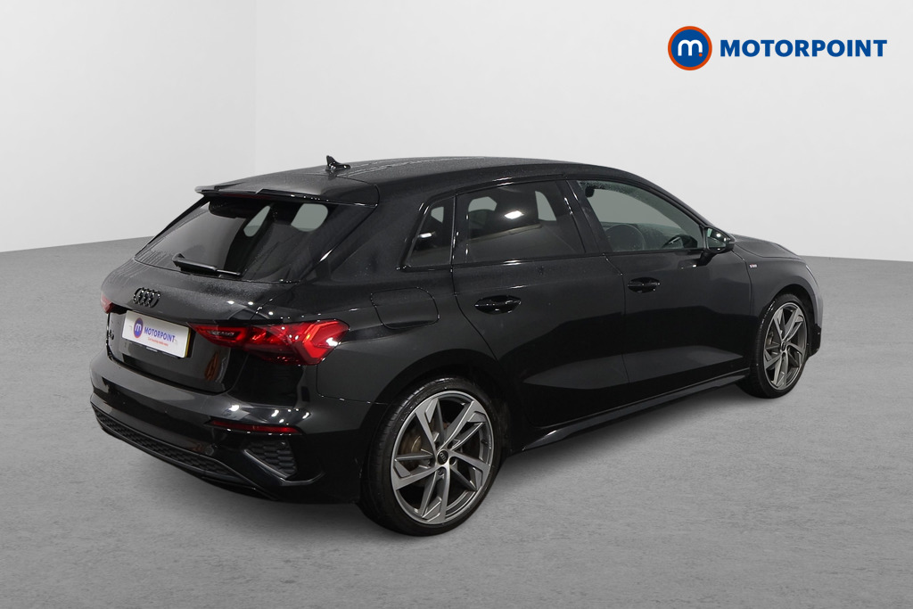 Audi A3 Black Edition Automatic Petrol Hatchback - Stock Number (1596738) - Drivers side rear corner