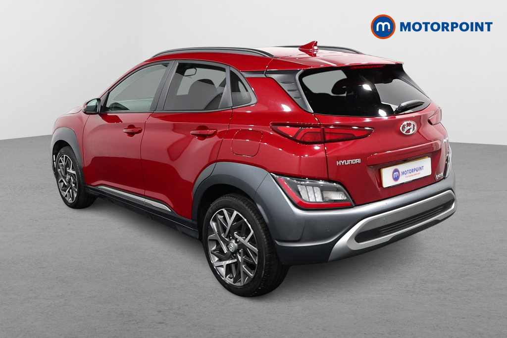 Hyundai Kona Premium Automatic Petrol-Electric Hybrid SUV - Stock Number (1597339) - Passenger side rear corner