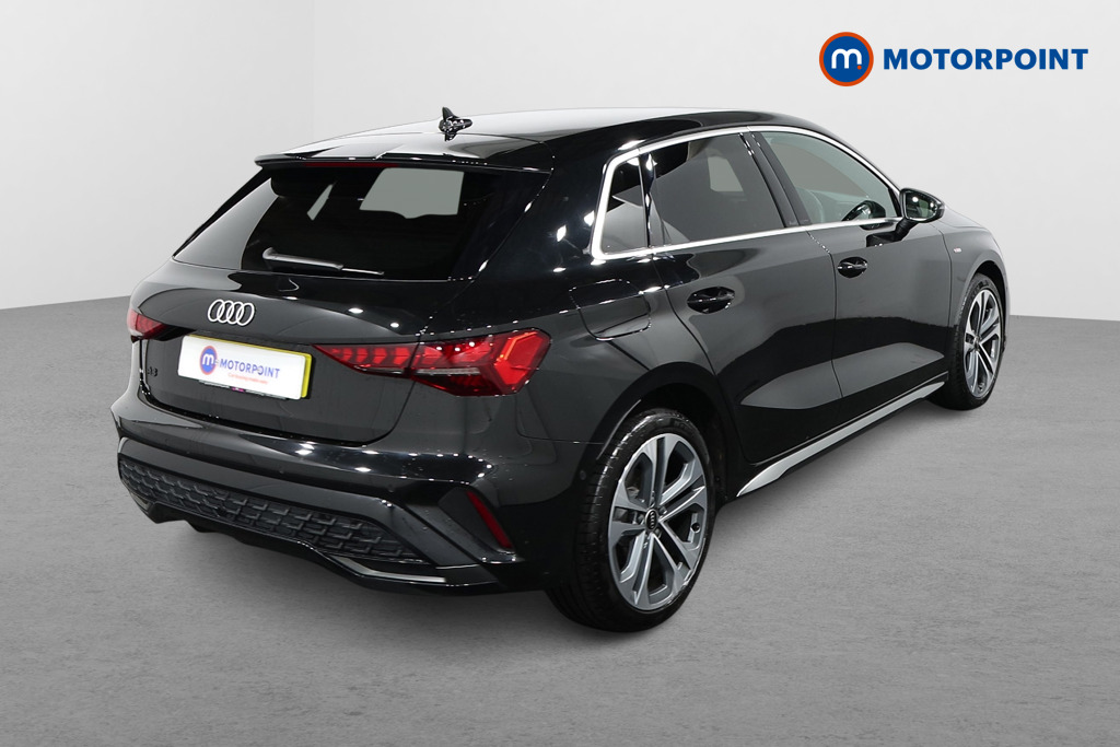 Audi A3 S Line Automatic Petrol Plug-In Hybrid Hatchback - Stock Number (1599613) - Drivers side rear corner