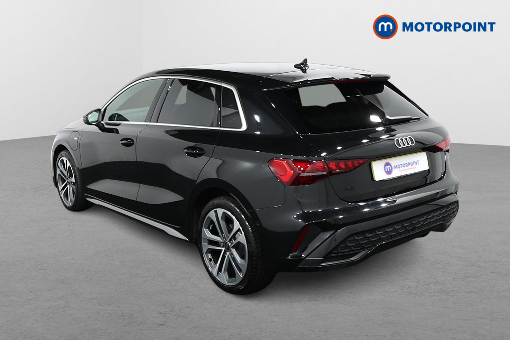 Audi A3 S Line Automatic Petrol Plug-In Hybrid Hatchback - Stock Number (1599613) - Passenger side rear corner