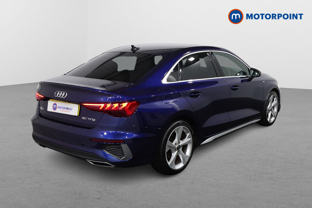 Audi A3 S Line Automatic Petrol Saloon - Stock Number (1600481) - Drivers side rear corner