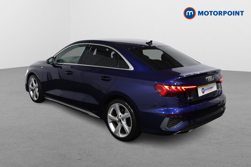 Audi A3 S Line Automatic Petrol Saloon - Stock Number (1600481) - Passenger side rear corner